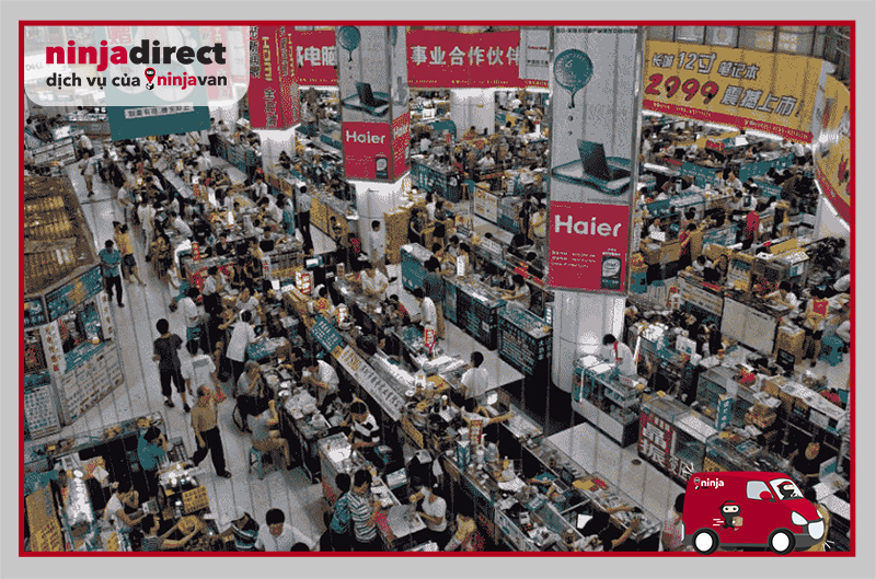 Nhập hàng Trung Quốc trực tiếp tại các hội chợ 