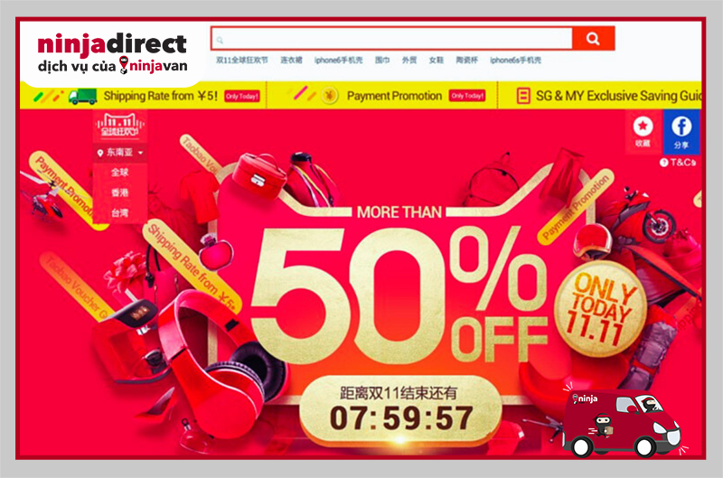 Chọn thời điểm sale để săn được hàng Taobao giá rẻ