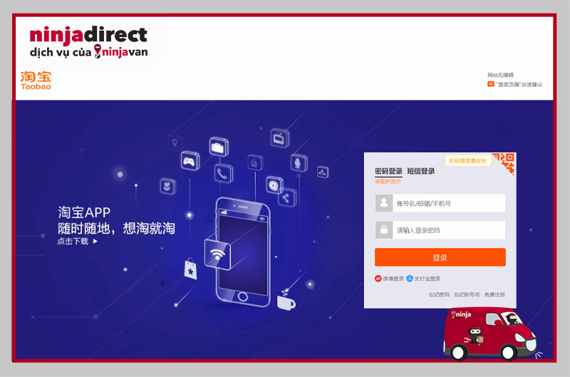 Hướng dẫn cách tạo tài khoản Taobao cho người mới