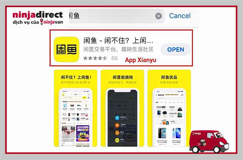 Tải ứng dụng Xianyu về điện thoại