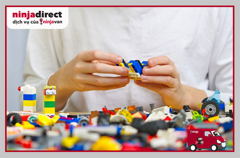 Bộ đồ chơi lắp ghép giúp mở rộng sự sáng tạo cho trẻ 