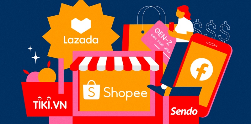 các sàn thương mại điện tử trong nước