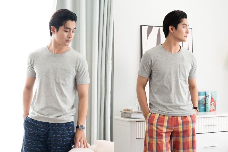 đồ ngủ nam dạng áo thun