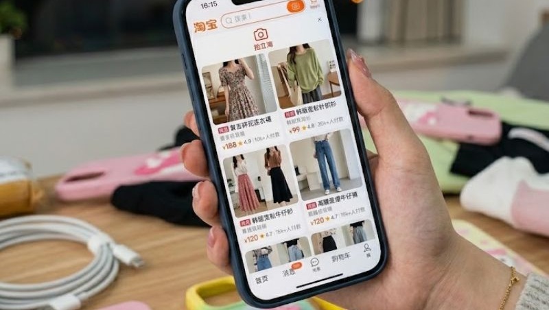 sử dụng taobao bằng tiếng việt trên app