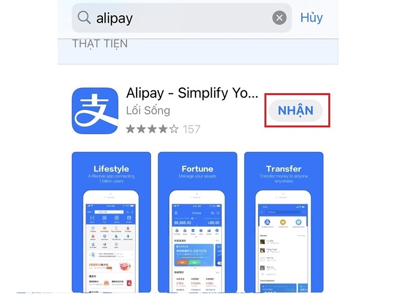 tải ứng dụng trên điện thoại