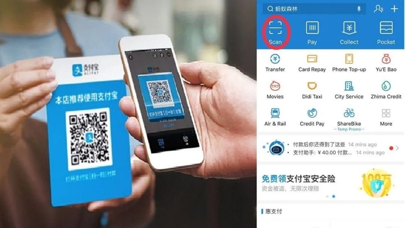 thanh toán alipay
