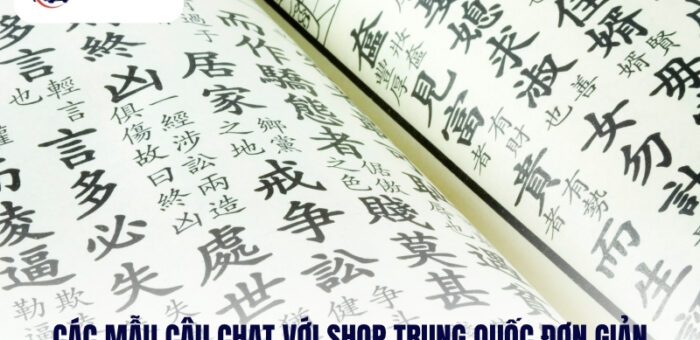 Các Mẫu Câu Chat Với Shop Trung Quốc Đơn Giản, Dễ Học